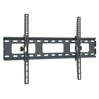 Techly 40" to 65" Tilting TV Wall Mount - Tilt +/-15° - VESA up to 600x400 mm Holds up to 60 kg - Black