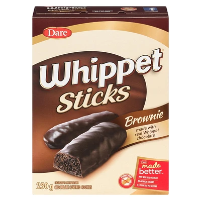 Whippet bâtonnets Brownie, Dare 250g