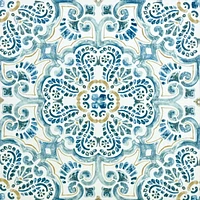 FloorPops Fontaine Peel and Stick Floor Tiles Set of 20