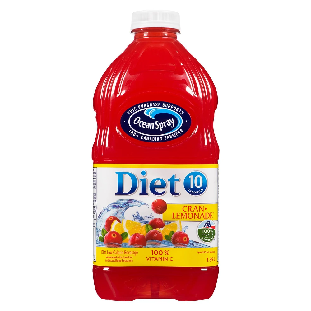 Ocean Spray Diet Cran•Lemonade™ Low Calorie Beverage, 1.89 L