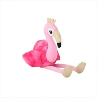 Façons de célébrer le jouet en peluche Flamingo de 7,5 pouces matériau polyester – rose et rose chaud