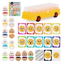Battat Education Match & Learn Eggs, Age group: 18 months+ , Educational Toy