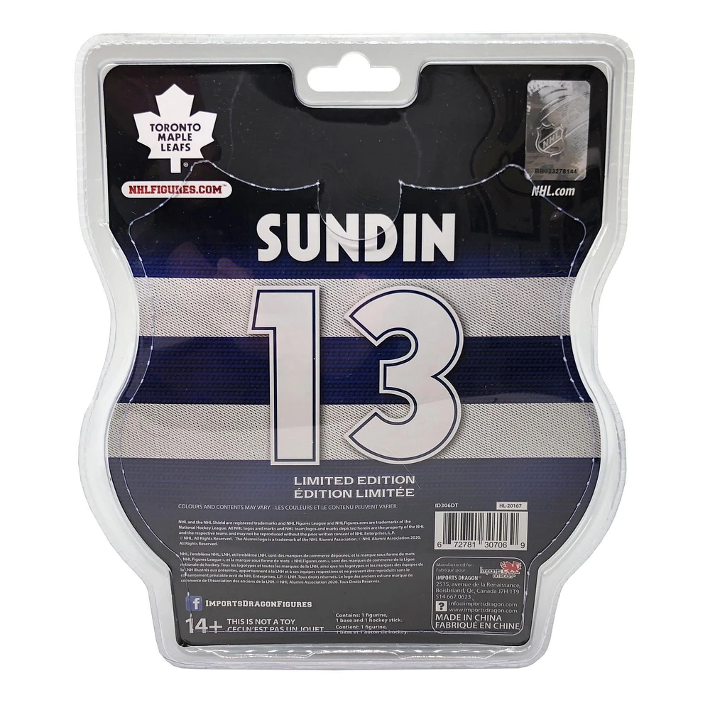 NHL Figures  - Mats Sundin - Toronto Maple Leafs - 6 Inch Figure