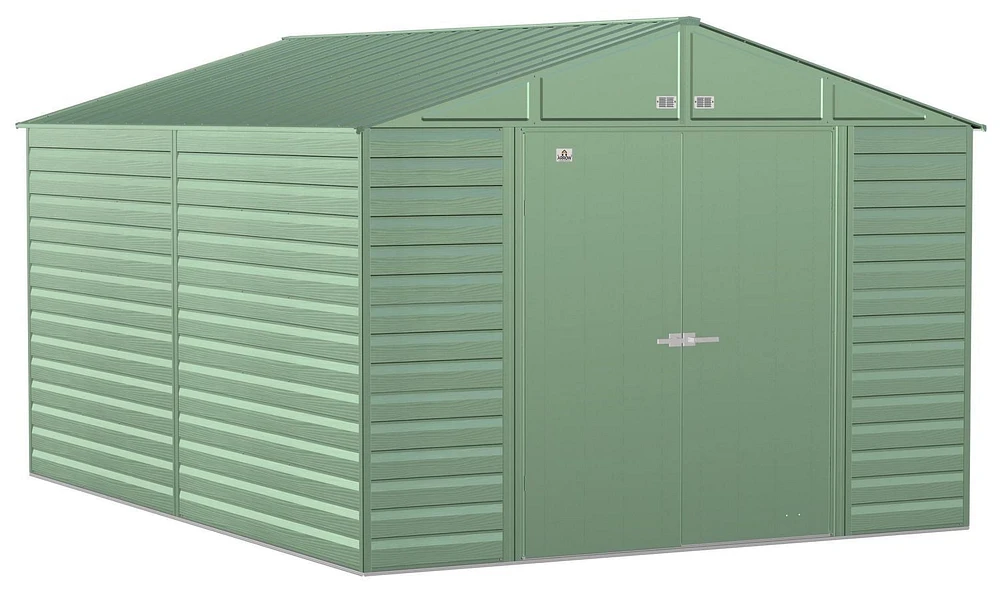 Arrow Select - Abri de rangement en acier, 10 x 14 cm, vert sauge