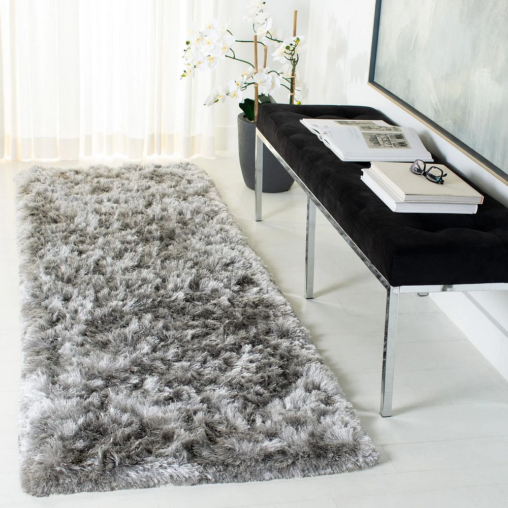 Safavieh Ocean Trellis Solid Plush Shag Area Rug