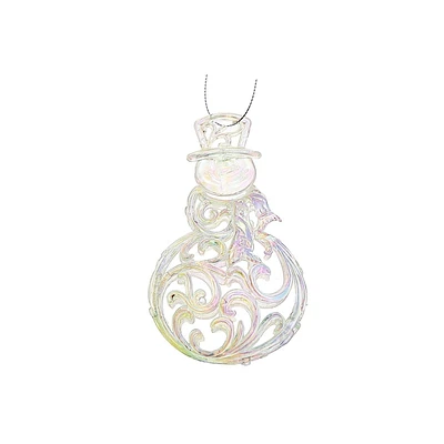 Ornement Bonhomme De Neige - Lot De 12