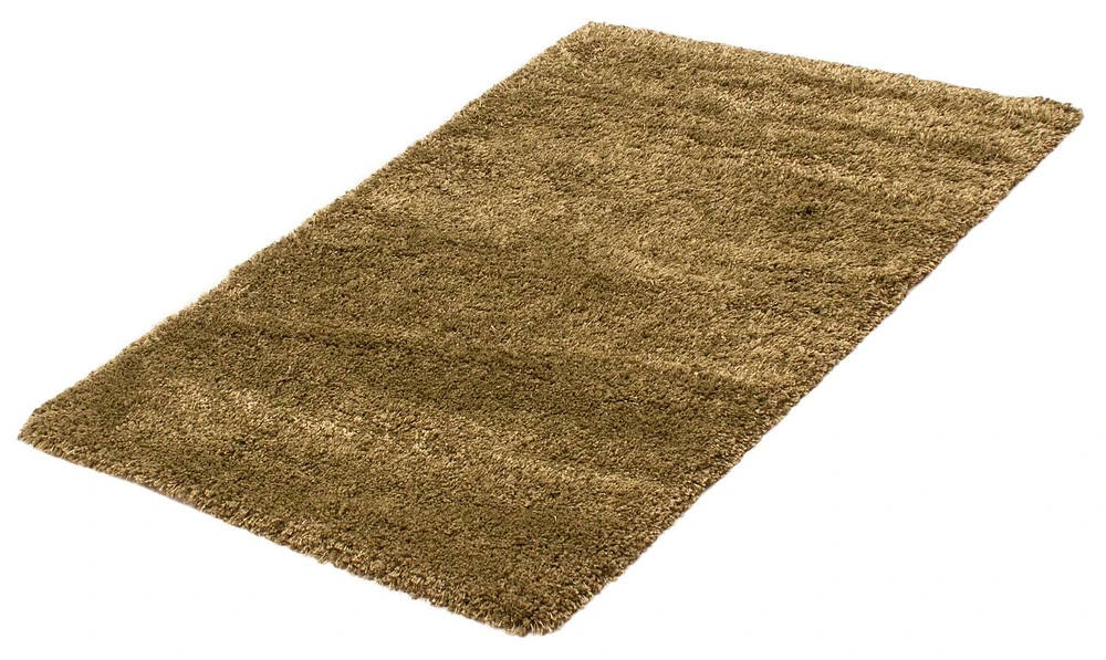ECARPET Lotus Mod Olive Shag 4'0" x 5'7"