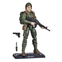 G.I. Joe Retro Robert “Grunt” Graves Toy 3.75-Inch-Scale Collectible Action Figure with Multiple Accessories, Toys for Kids Ages 4 and Up