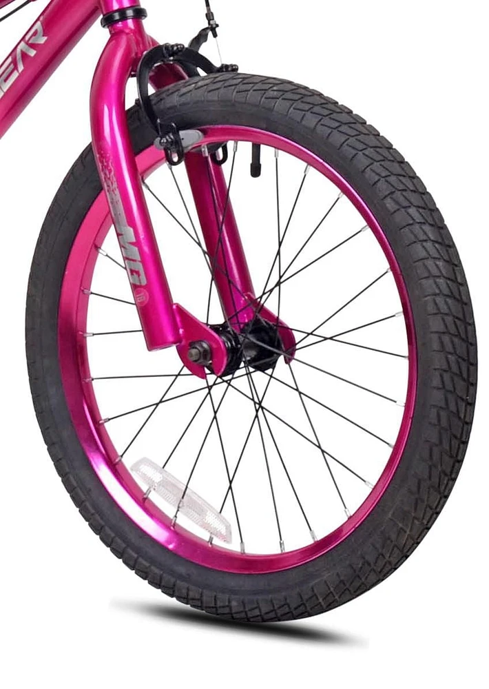 Vélo BMX Madd Gear 18 po pour filles - Rose 5 à 8 ans