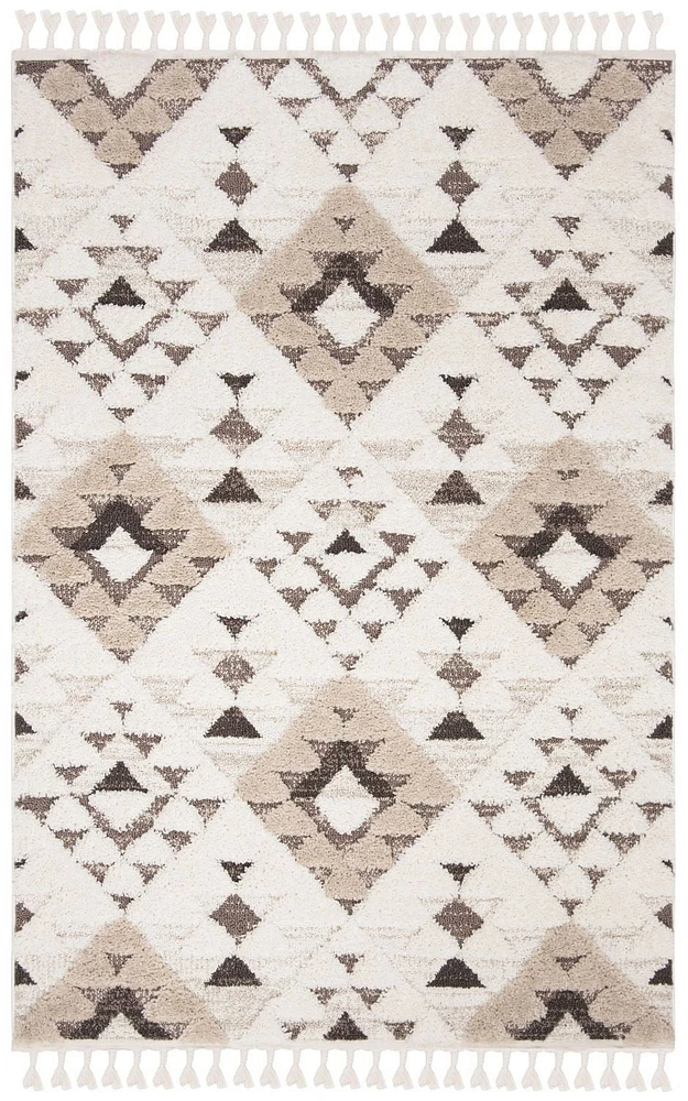 Safavieh Moroccan Tassel Larry Tapis Géométrique Shag