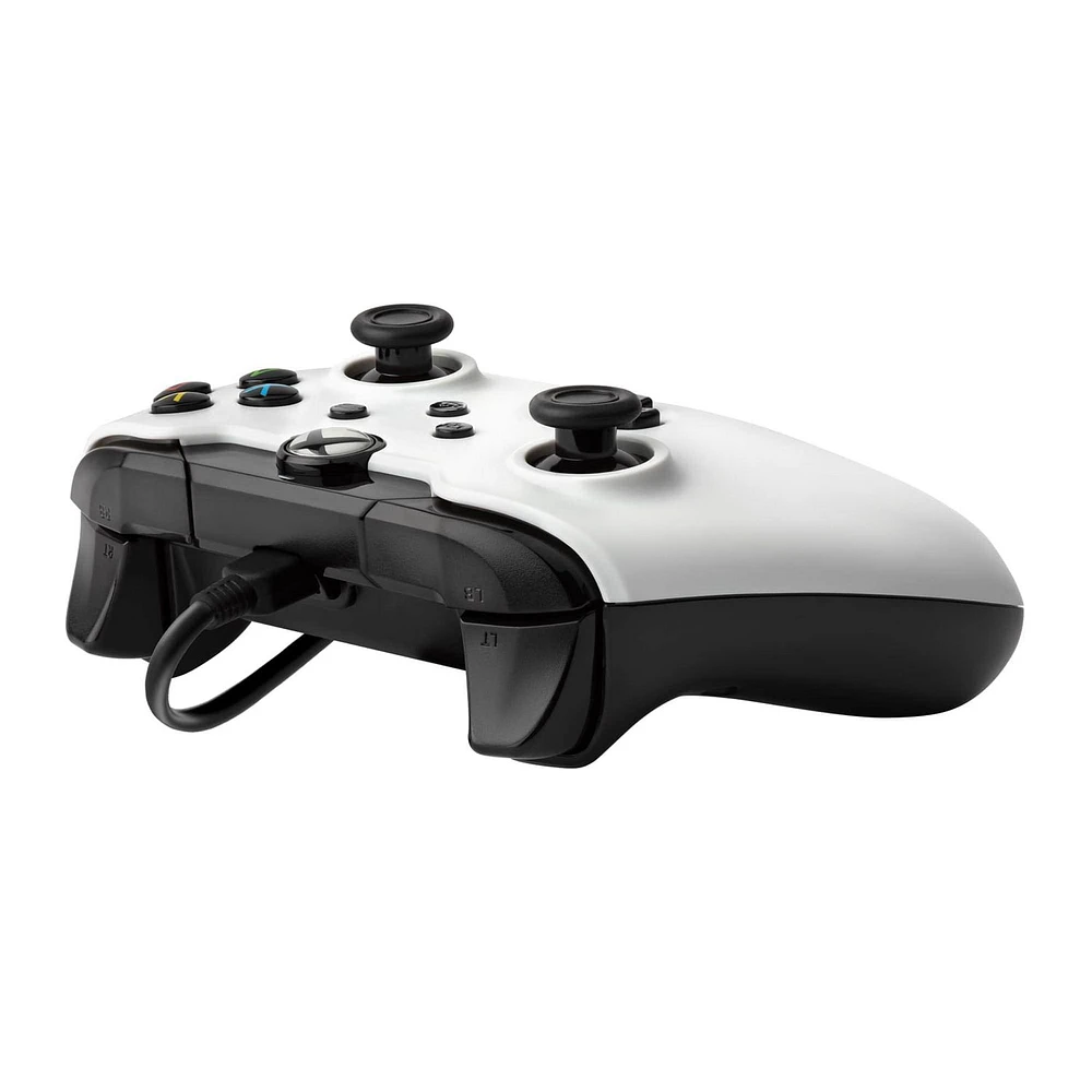 PDP Gaming Wired Controller: Arctic White - Xbox Series X|S, Xbox One, Xbox, Windows 10, 049-012-NA-WH, Xbox Series X/S