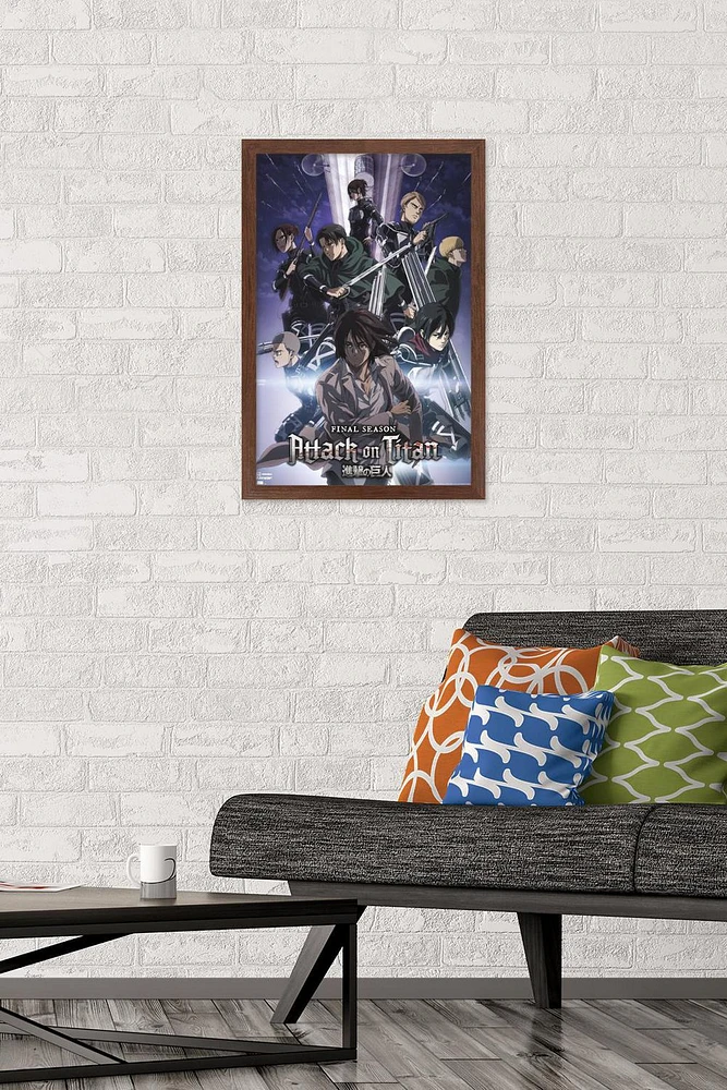 Attack on Titan: Season 4 - Key Visual 2 Wall Poster
