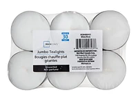 Mainstays Unscented Jumbo Tealights