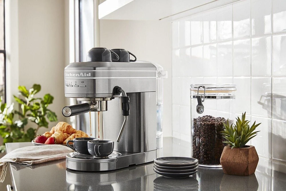 KitchenAid® Metal Semi-Automatic Espresso Machine