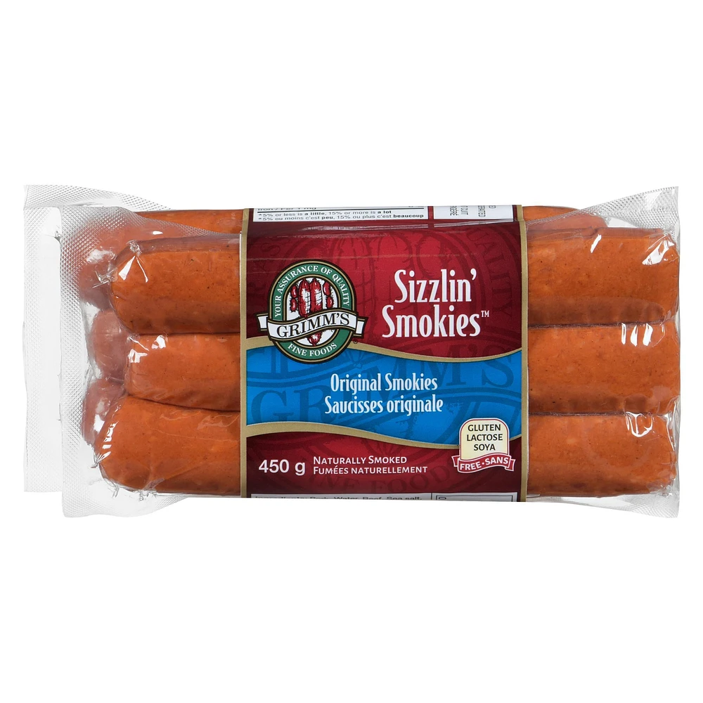 Grimm's Sizzlin' Original Smokies, 450g