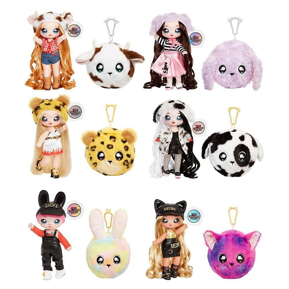 Na Na Na Surprise 2-in-1 Fashion Doll and Plush Purse Series 3 – Fifi Le'Fluff