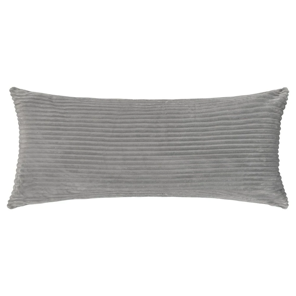Oreiller de corps en peluche à cordon
