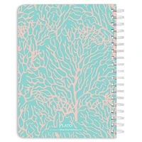 Plato Seaside Currents 2024 6x7.75 Inch 18 Months Desk Planner, July 2023 - December 2024, 9781975470579