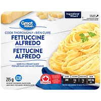 Great Value Fettuccine Alfredo, 215 g