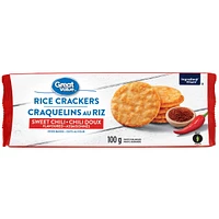 Great Value Sweet Chili Flavoured Rice Crackers, 100 g