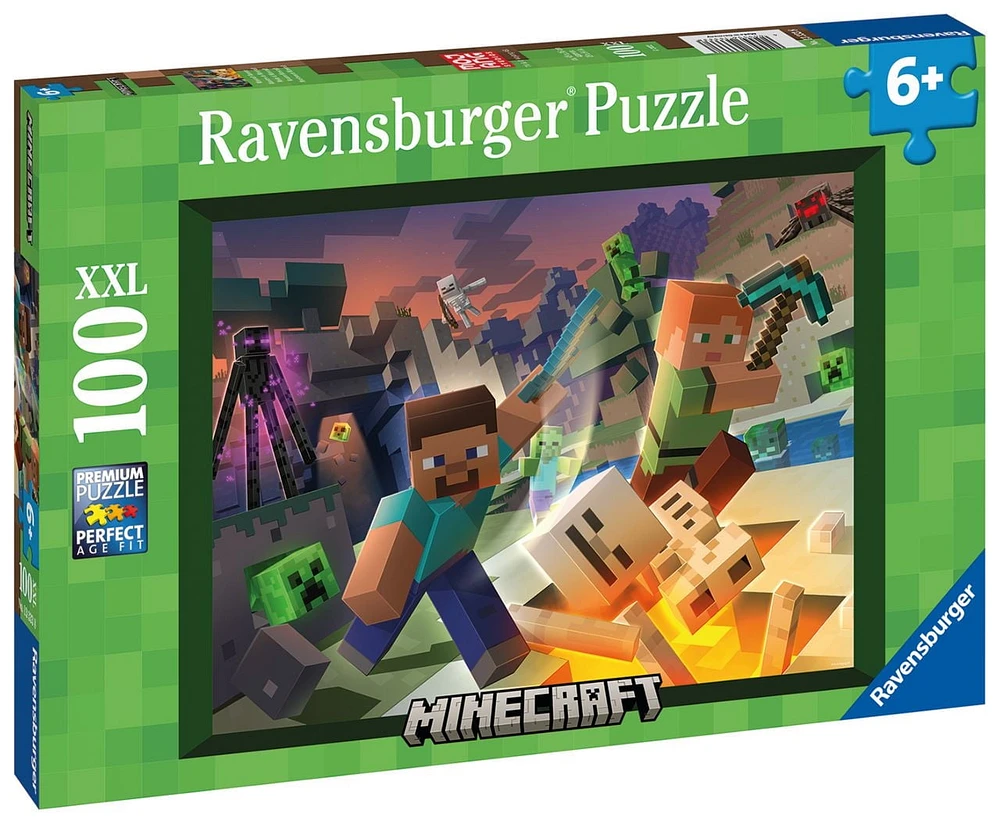Ravensburger Monster Minecraft Jigsaw Puzzle