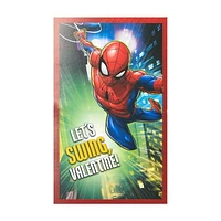 Spiderman Valentine's Day Cards, 32 Count, Classroom Exchange Cards With Stickers