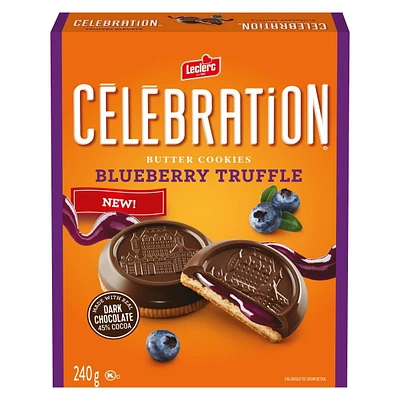 Biscuits Celebration Truffes Bleuets
