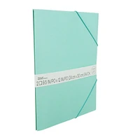 Chemise turquoise, Noté par la marque Post-it®, 9,5 po x 12 po, 2/paquet