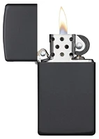 Zippo slim noir mat (1618)