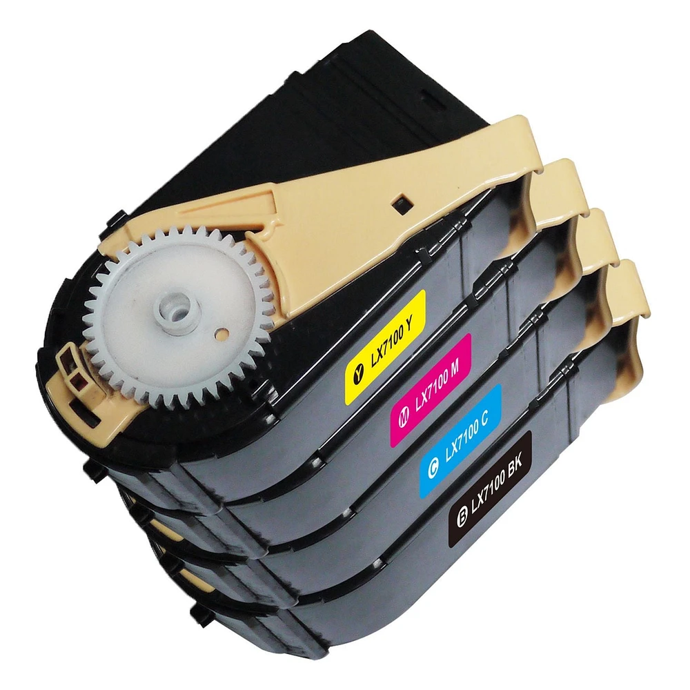 L-ink Xerox 7100 Ensemble de Cartouches de Toner Compatibles (106R02602, 106R02603, 106R02604, 106R02605)