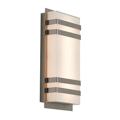 Artika Glow Box 3 Luminaire d'Exterieur LED-Integrees en Acier Inoxydable