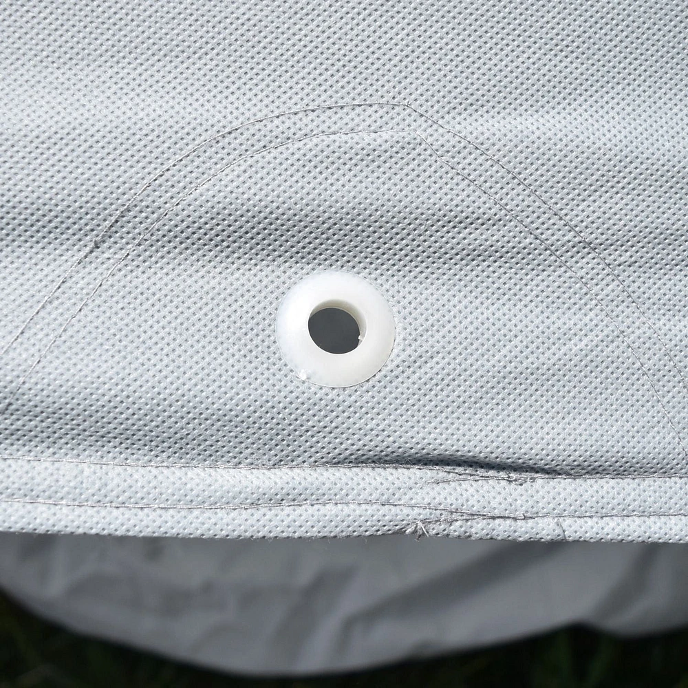 La housse de voiture Budge Lite convient aux voitures jusqu'à 200 pouces, B-3 - (Gris) Couverture de voiture