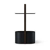 Table de rangement Umbra Bellwood, noir / noyer