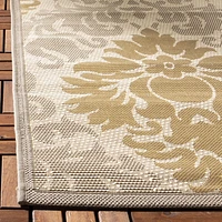 Safavieh Courtyard Jennifer Damask Outdoor Area Rug