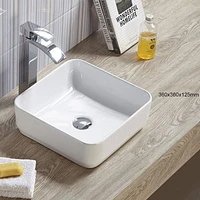 American Imaginations -in. W Above Counter Bathroom Vessel Sink For Deck Mount Deck Mount Drilling AI