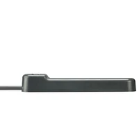 onn. 2.5 FT./76.2 cm 6-Outlet Surge Protector, Integrated Circuit Breaker