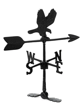 Klassen Bronze Girouette en Aluminium Aigle, Noir