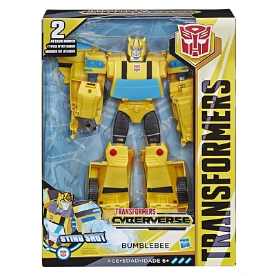 Transformers Cyberverse Action Attackers - Figurine Bumblebee de classe ultime