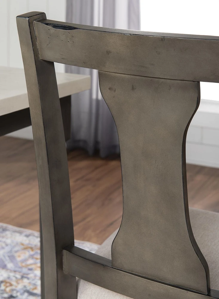 Weston Side Chair, Grey (Set of 2)