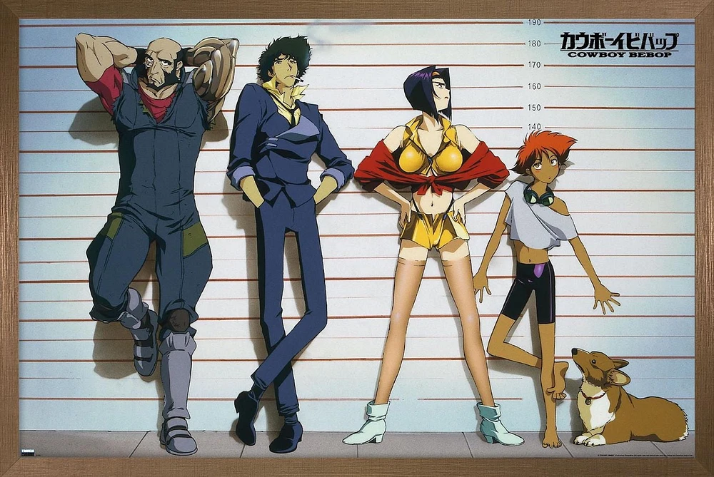 Cowboy Bebop - Heights Wall Poster, 14.725" x 22.375" Framed