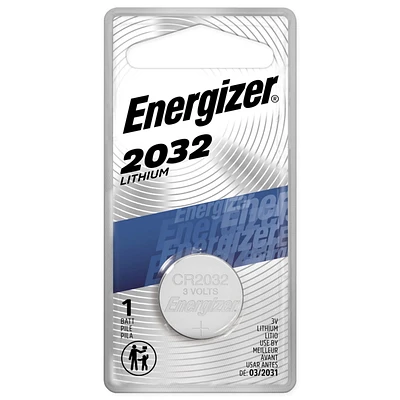 Energizer 2032 Batteries (1 Pack), 3V Lithium Coin Batteries, Batteries 3V Lithium Coin