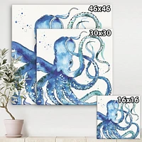 Designart Blue Deep Sea VIII Art mural sur toile