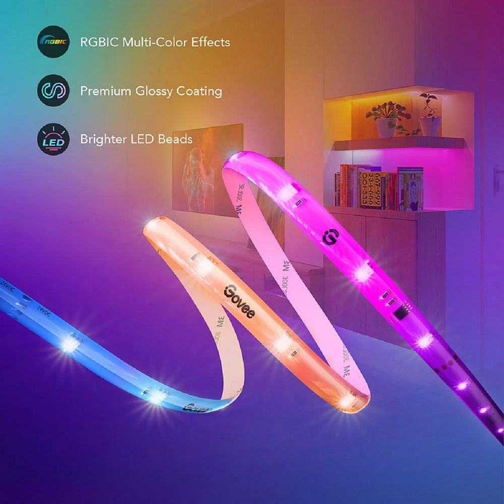 Govee Wi-Fi LED Strip Light 24.6 ft