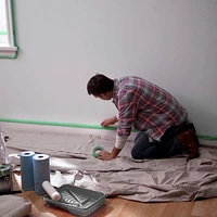 Ruban de peintre Painter’s Mate GreenMD – Vert 36 mm x 50 m, Paquet de 2