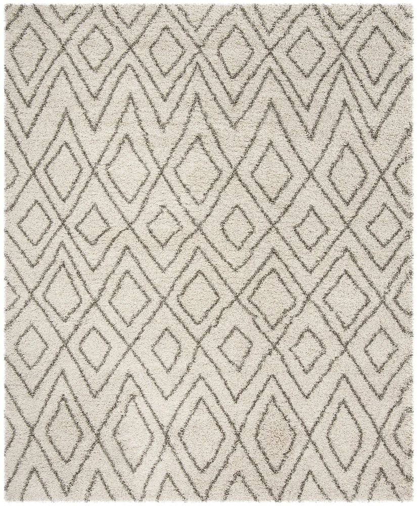 SAFAVIEH Hudson Augustine Geometric Shag Area Rug