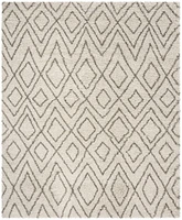 SAFAVIEH Hudson Augustine Geometric Shag Area Rug
