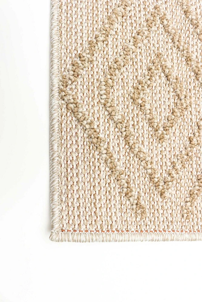 ECARPET Jute Style Area Rug for Bedroom, Living Room