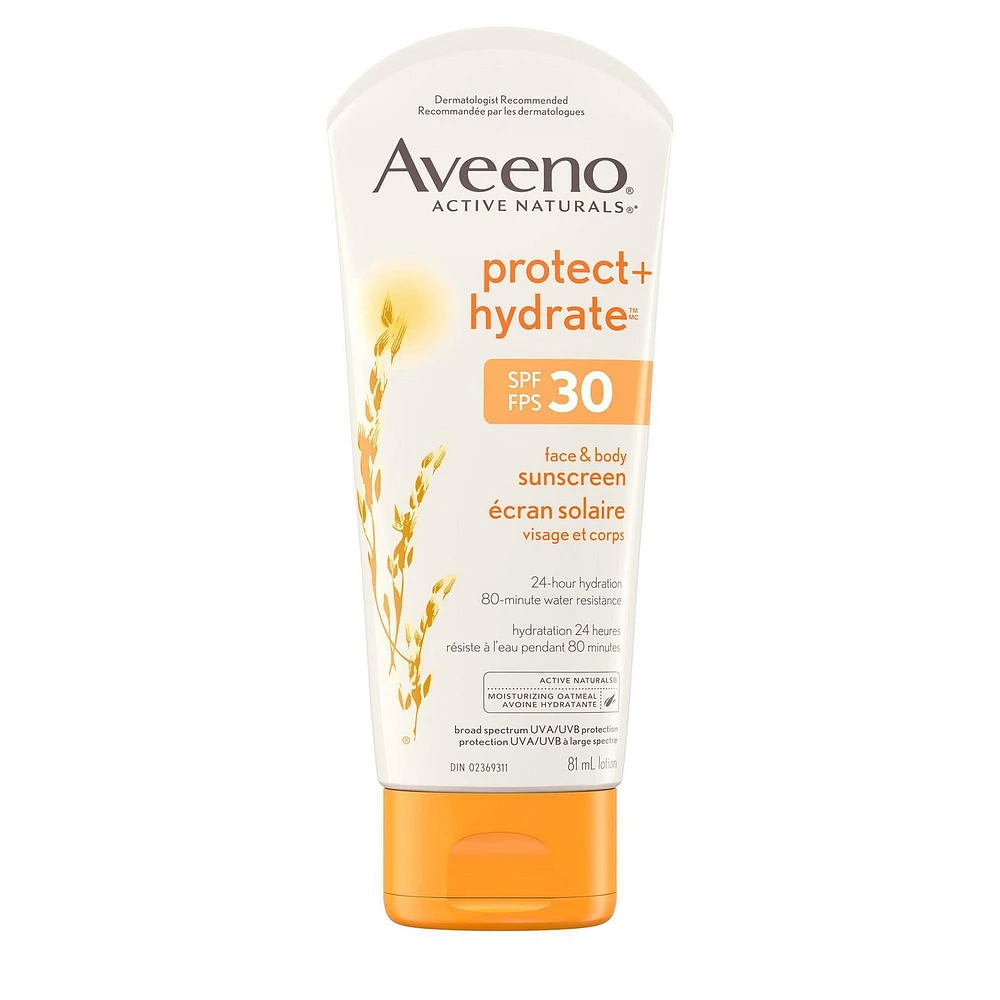 Aveeno Face and Body Sunscreen SPF 30