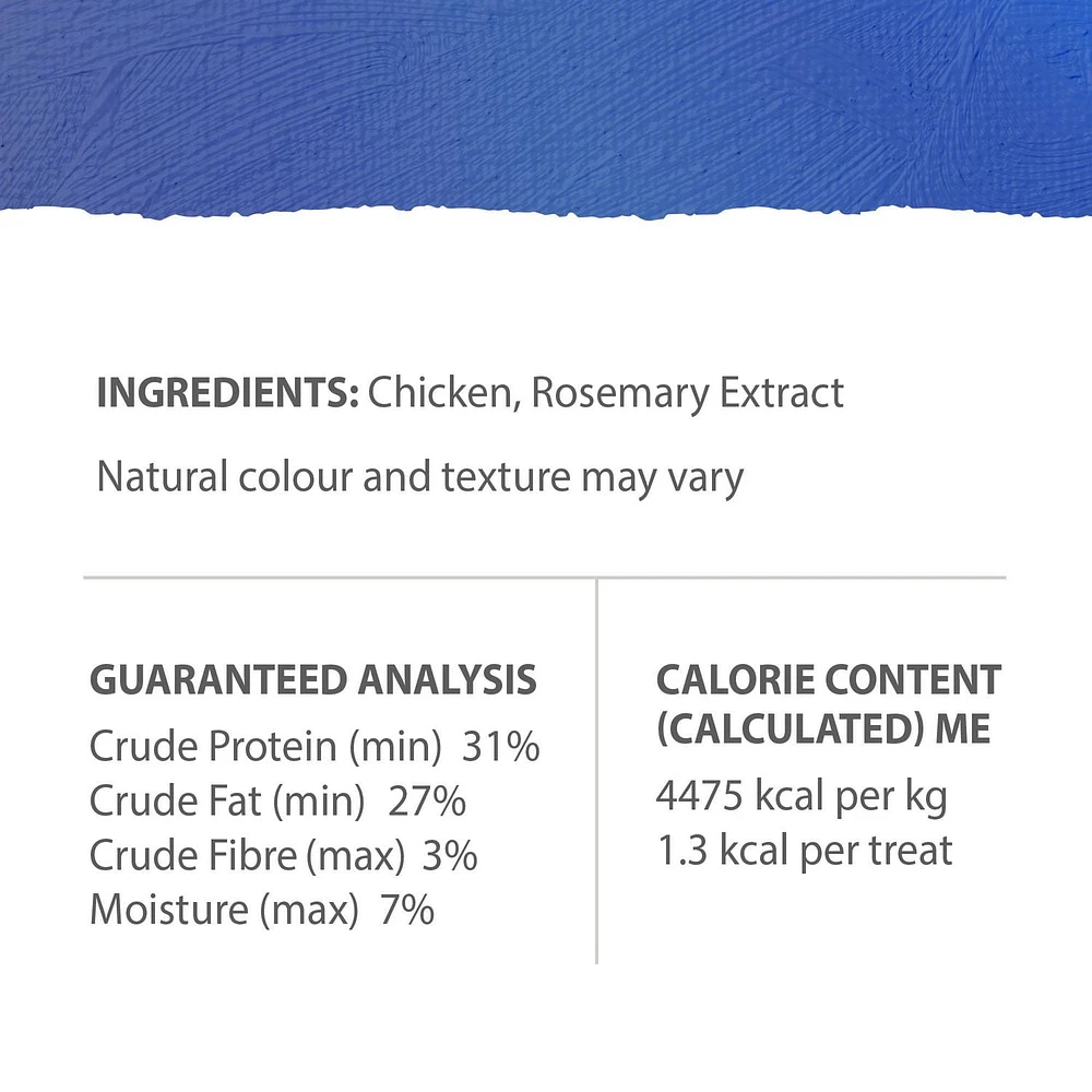 Caledon Farms Nutrinibs Freeze Dried Chicken Cat Treats, 30g Chicken Cat