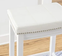 Warren White Counter Stool